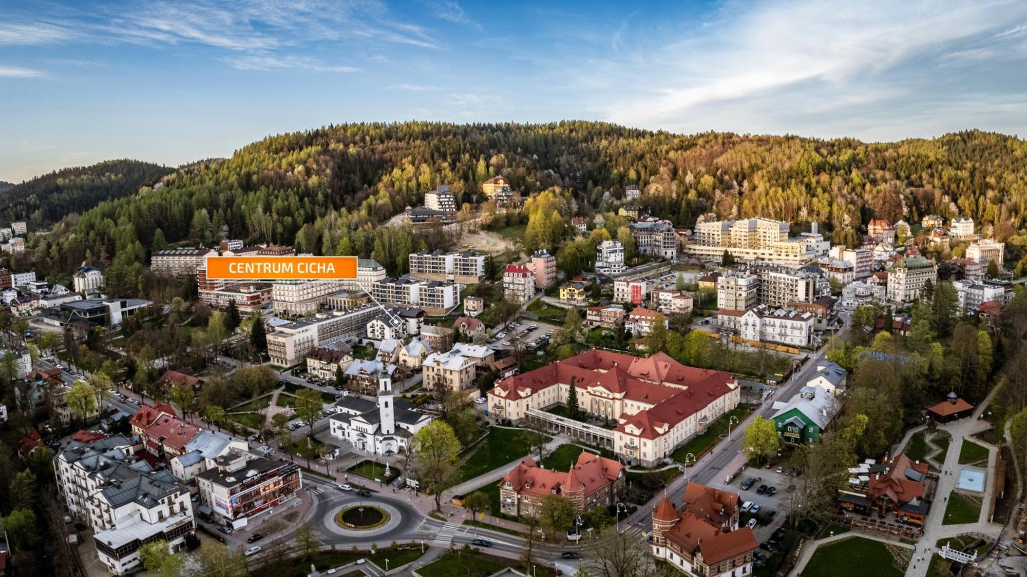 Apartamenty Sun & Snow Centrum Cicha Криниця-Здруй Екстер'єр фото